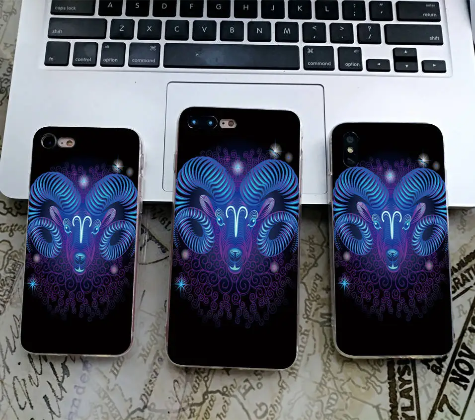 Чехол Dreamlike со знаками Зодиака для iPhone X, 5 S, 5S, XR, XS, Max, SE, 6, 6 S, 7, 8 Plus, мягкий силиконовый чехол для телефона, Fundas