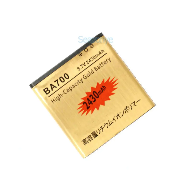 Seasonye 2430mAh BA700 золотистый Сменный аккумулятор для Pro MK16I Neo MT15I V MT11I Ray ST18I LT16I + код