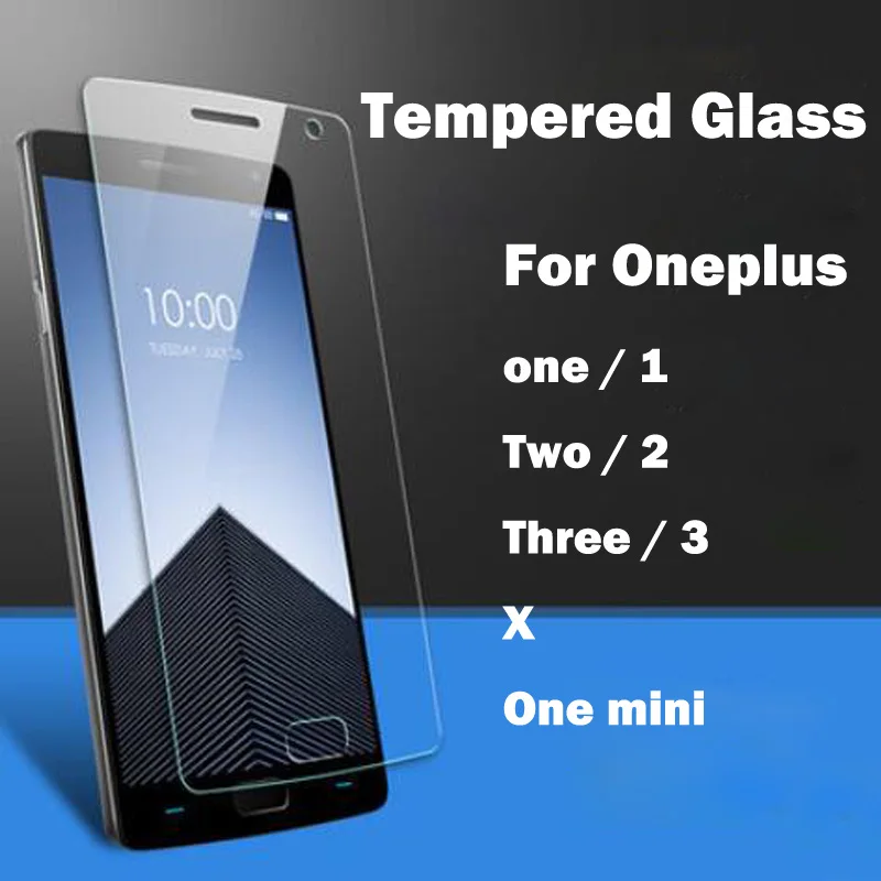 Защита экрана для Oneplus One Two Three X Закаленное стекло Plus 1 2 3 A0001 A2001 усиленная