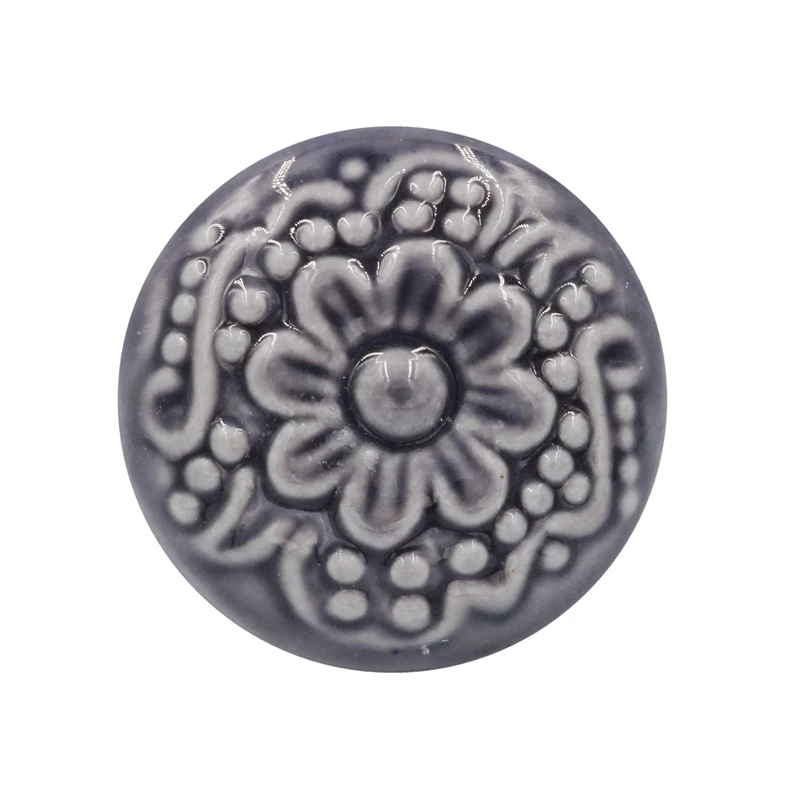 Маленькая ручка с тиснением сливы одним отверстием для кухонного шкафа