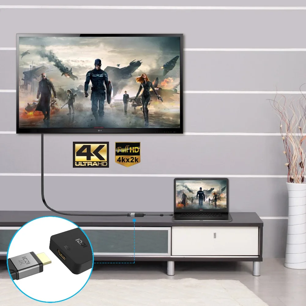 ICZI 4K USB C type к HDMI кабель адаптер Thunderbolt 3 для MacBook Chromebook Pixel samsung S8 S9 huawei|hdmi cable|hdmi cable