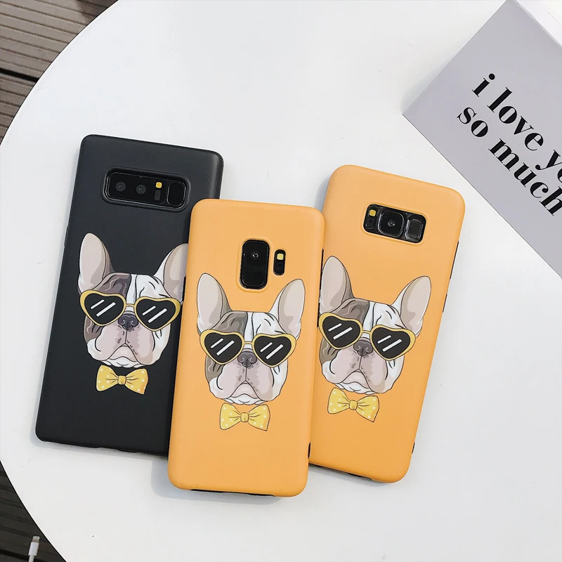 GYPHCA милые крутые чехлы для телефонов Samsung S9 чехол Galaxy S9Plus S8 Plus NOTE 8 матовый