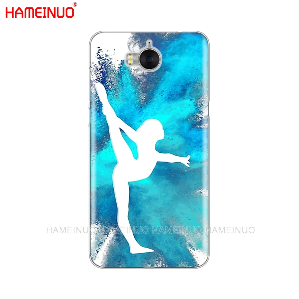 HAMEINUO гимнастика силуэт для мобильного телефона чехол для huawei honor 3C 4X 4C 5C 5X6 7 Y3 Y6 Y5 2 II Y560 - Цвет: 62232