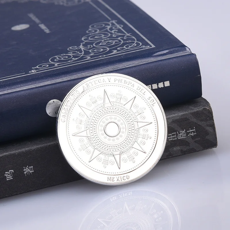 PIKAALAFAN Commemorative Coin Mexican Mayan Calendar Aztec COINS Collecting | Игрушки и хобби
