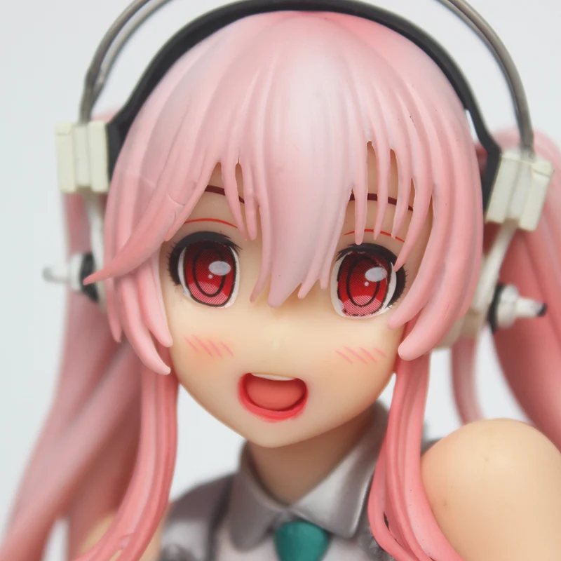 Аниме сексуальные девушки SUPERSONICO ПВХ экшн фигурки Супер Sonico Racing girl Ver.