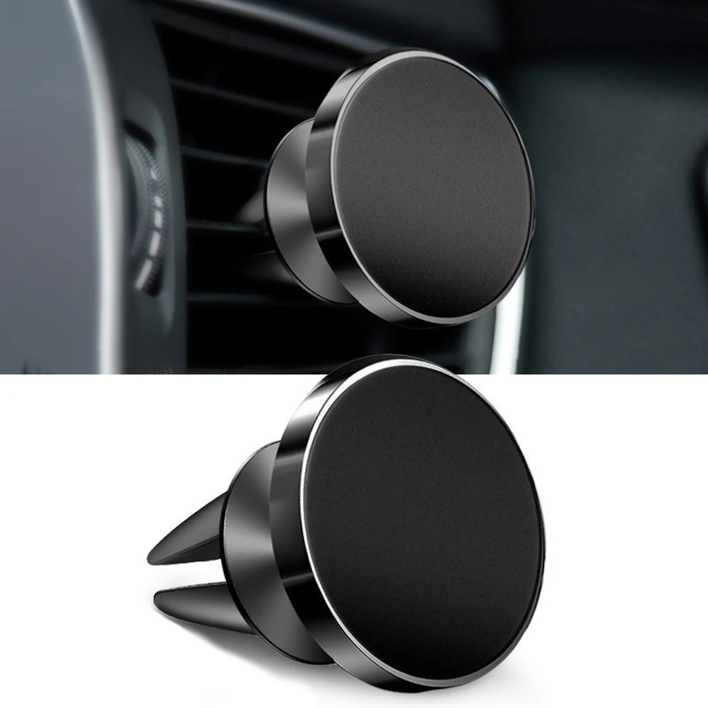 Универсальный Прочный практичный черный держатель для телефона магнитный