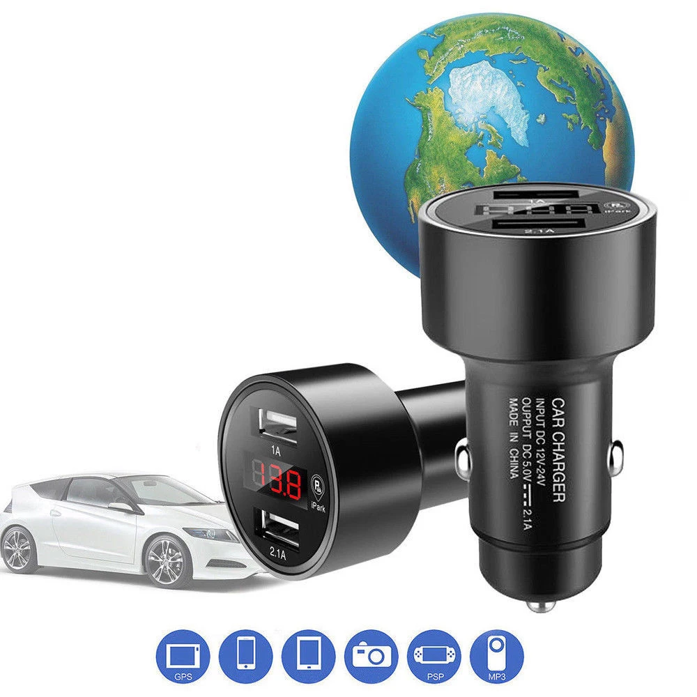 Автомобильное USB зарядное устройство gps трекер локатор с позиционированием для