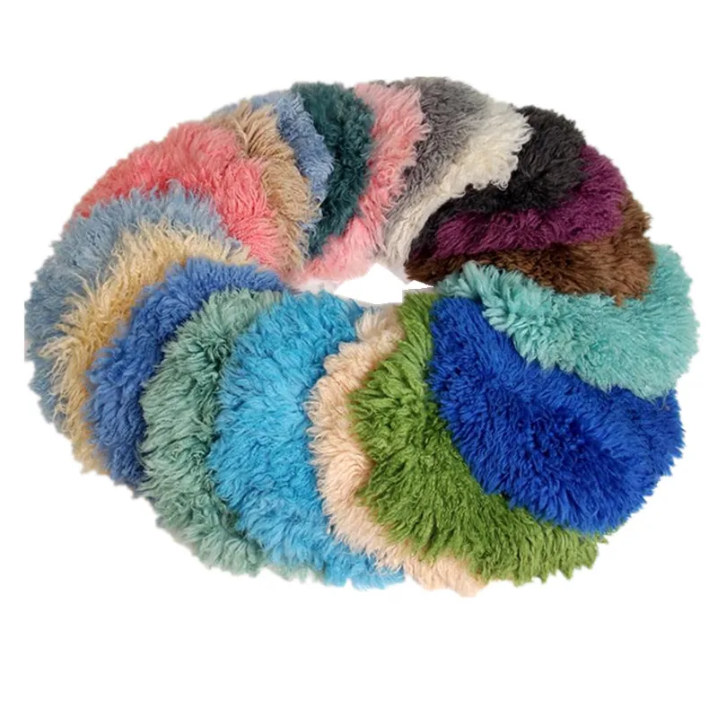 Одеяло из 100% чистой шерсти одеяло натурального меха реквизит для фотосъемки