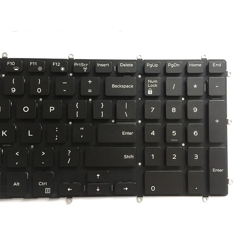 100% новая клавиатура для ноутбука США DELL INSPIRON 15 5565 5567 с подставкой рук верхняя