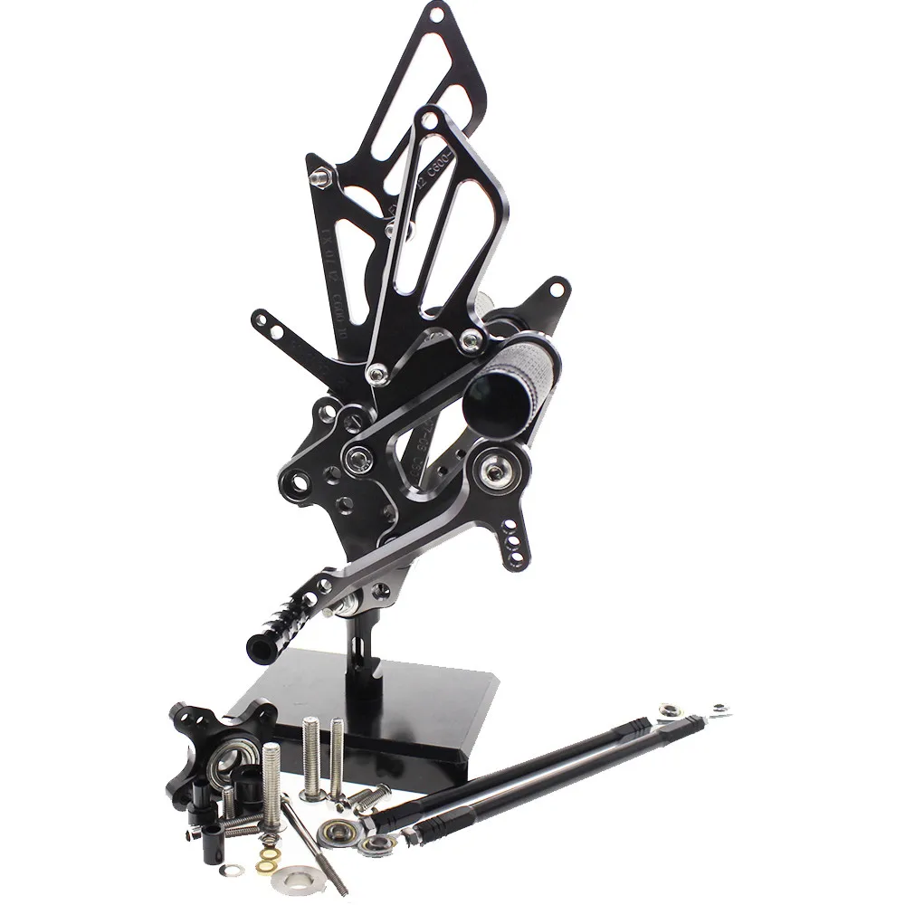 CNC Del Motociclo Pedane Regolabili Posteriori набор Spina Piede для Honda CBR CBR1000RR 1000RR 2004 2005 2006 2007|Подставки под