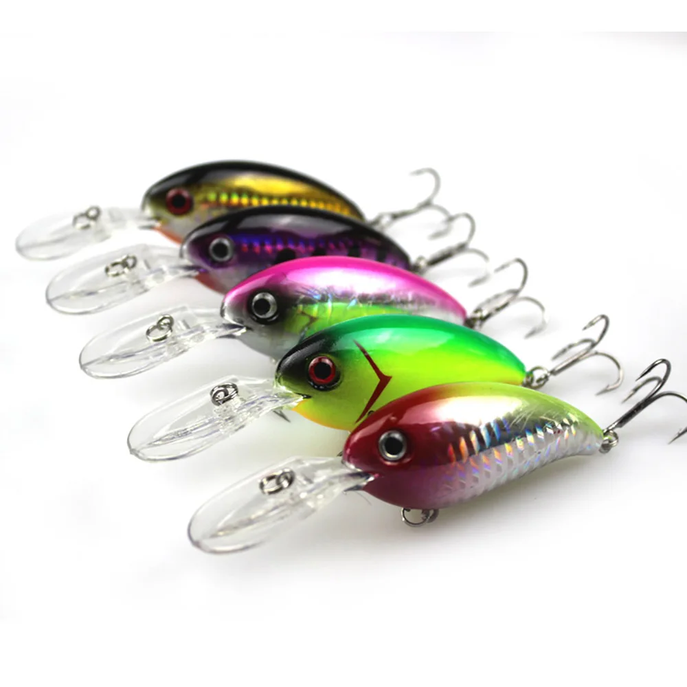 5pcs 14g Crank 5 шт. кривошипный набор длинный язык swimbait жесткая приманка приманки бас гольян pesca японские рыболовные снасти 3d воблеры с глазками 11 см 14 г 5 цветов - Цвет: 5pcs 14g Crank