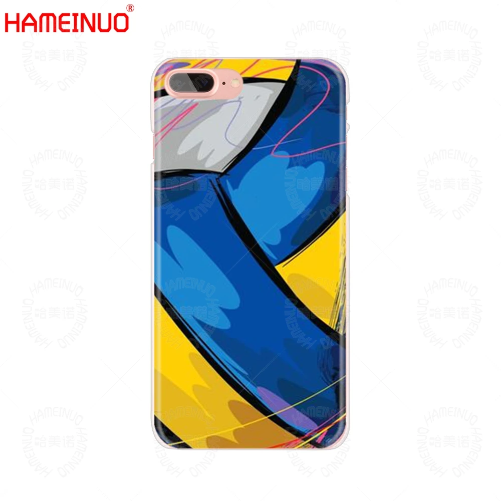HAMEINUO волейбольный спортивный чехол для сотового телефона iphone X 8 7 6 4 4s 5 5s SE 5c 6s plus |