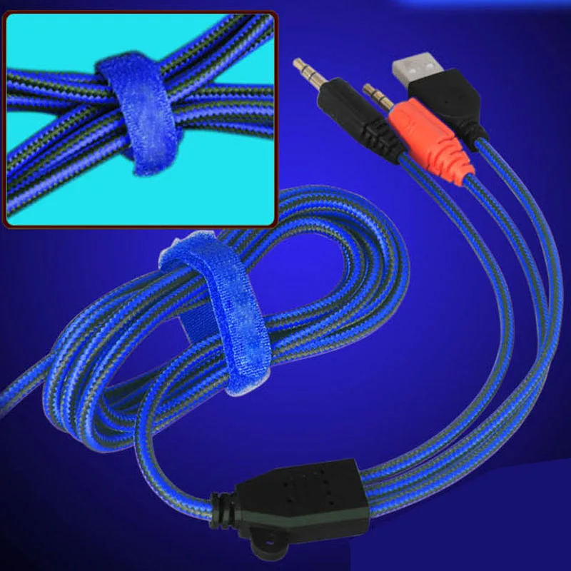 Wired Deep Bass Gaming Headphone Over-Ear Gamer Headset Headband with MIC Stereo Earphone Light for Computer PC | Электроника