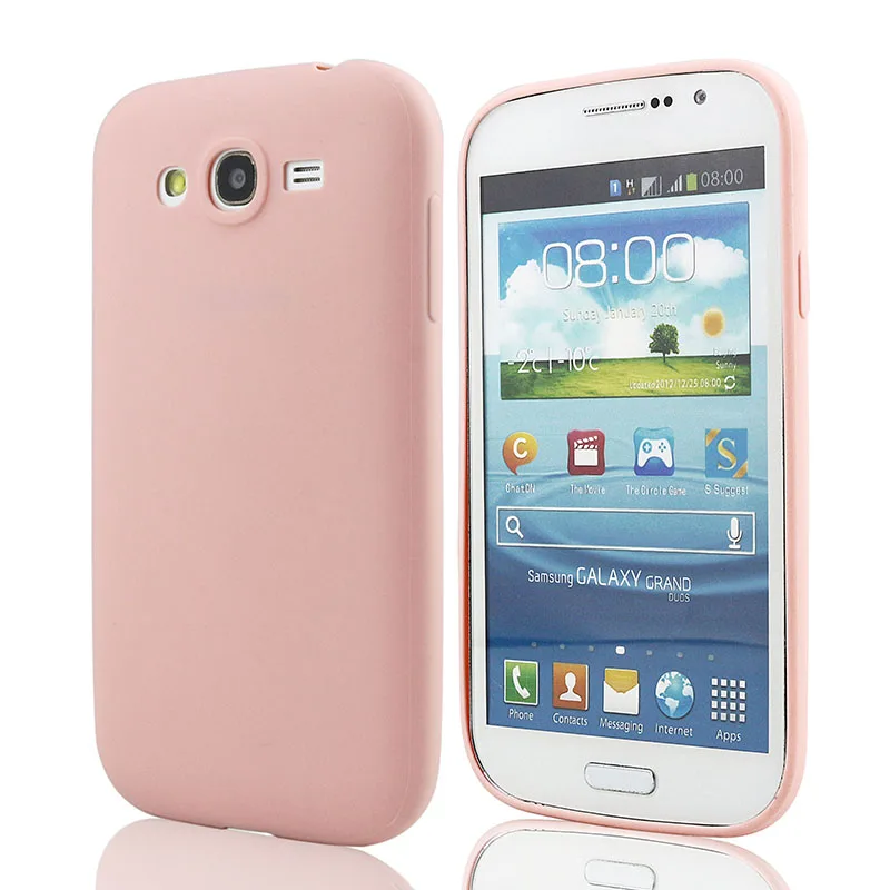Милый Мягкий ТПУ силиконовый чехол для телефона ярких цветов s samsung Galaxy Grand Duos i9082