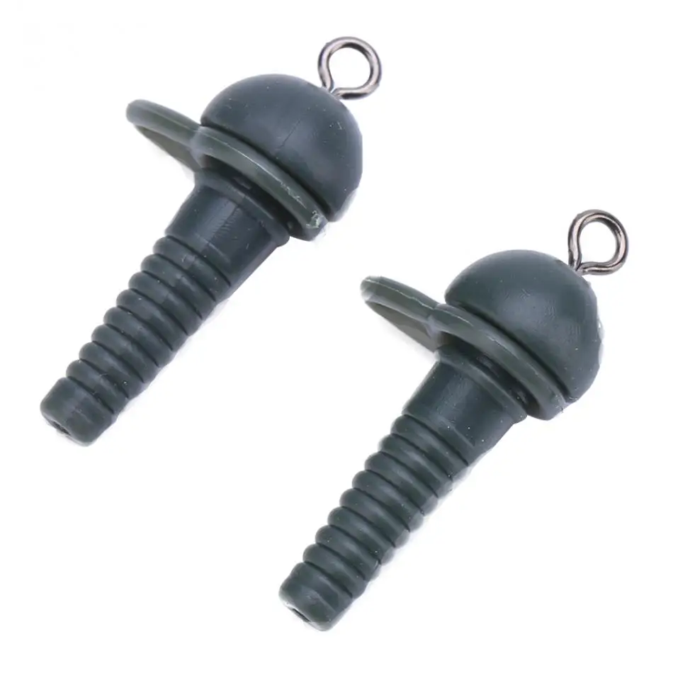 25 шт. Прочные мягкие безопасные Клипсы из ПВХ для ловли карпа с Вертлюг карп