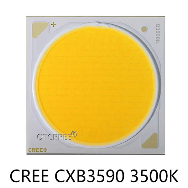 CREE CXB3590 3500K CREE CXB3590 COB светодиодный светильник полный спектр с идеальным держателем 50-2303CR радиатор Meanwell драйвер 100 мм стеклянный объектив/Отражатель - Испускаемый цвет: CREE CXB3590 3500K