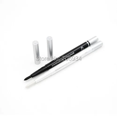 Подводка для глаз Выдвижной карандаш 12 шт./лот фотоподводка черно-белая жидкая