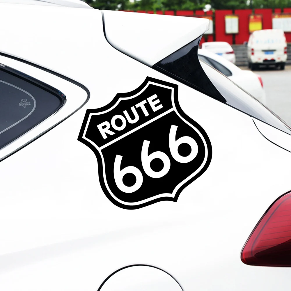 Стикер для стайлинга автомобиля ROUTE 666 Originalit стикер бампера и наклейки Стайлинг