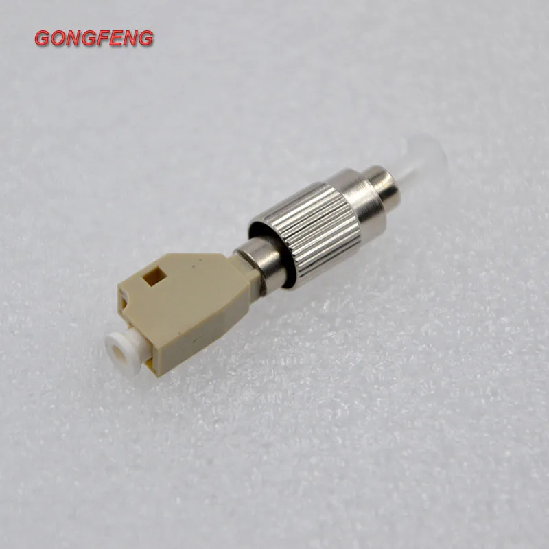 Новый волоконно оптический соединитель FC Male LC Female Multimode 50/62. 5/125 OM3/OM4 фланец