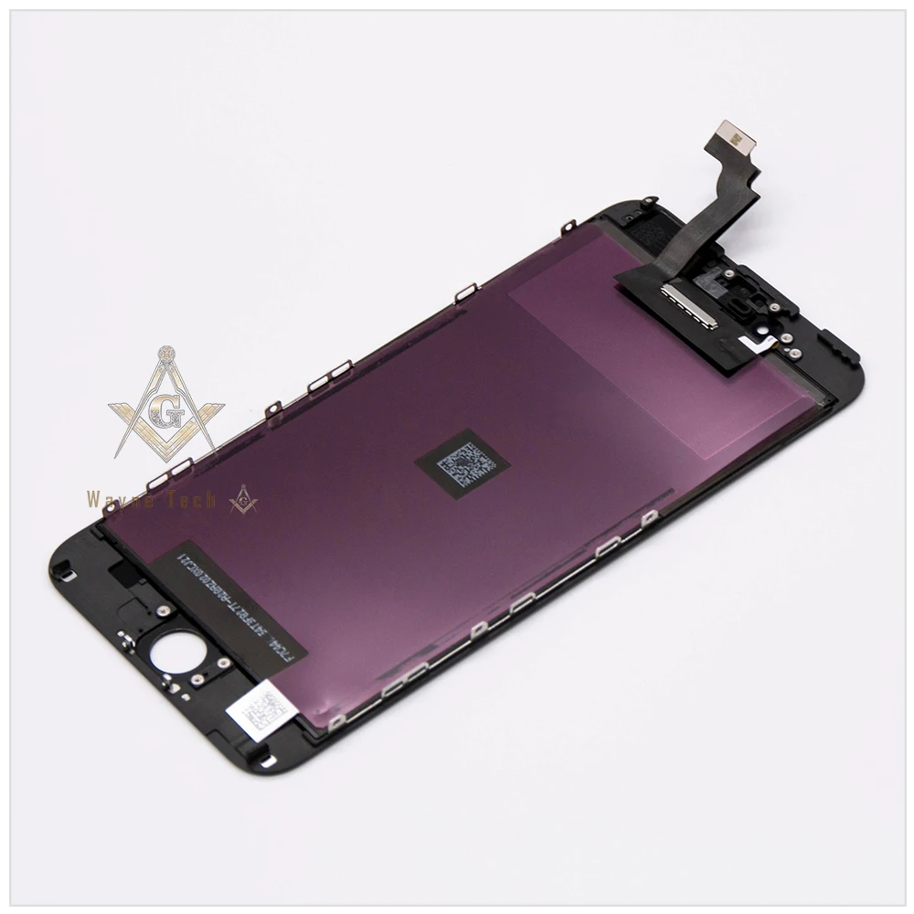 10 шт./лот класс AAA ЖК-дисплей экран в сборе с холодный клей Рамка для iPhone 6 Plus DHL