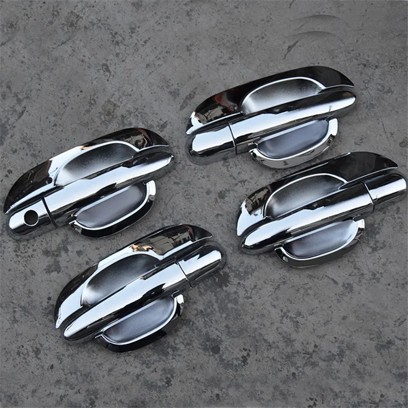 

ABS chrome door handle / door bowl trim for KIA SPORTAGE 2008-15,Free shipping plating electroplate protec decorat cover sticker