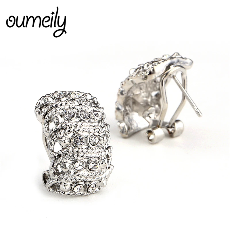 Женский комплект ювелирных украшений OUMEILY Свадебный изделий из африканских