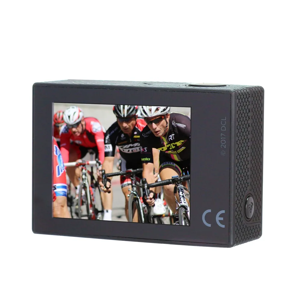 Настоящее Экшн-камера 4 K тире камеры двойной экраны с A12 чипсет и 1200MP Panasonic датчик |