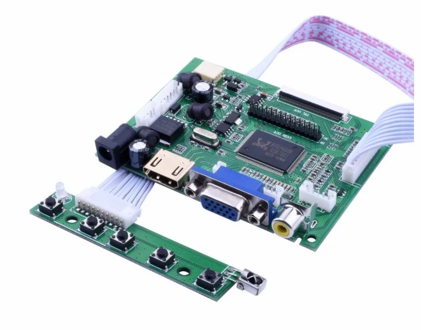 7-дюймовый экран 1024*600 HDMI ЖК-дисплей с платой управления монитором для Raspberry Pi