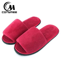 home slippers woman soft plush shoes pantufa coral velvet warm sneakers for men women winter indoor cotton slipper erkek terlik