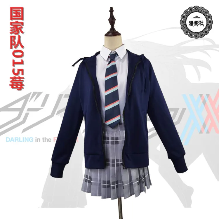 Женский костюм для костюмированной вечеринки DARLING in the FRANXX ICHIGO на Хэллоуин
