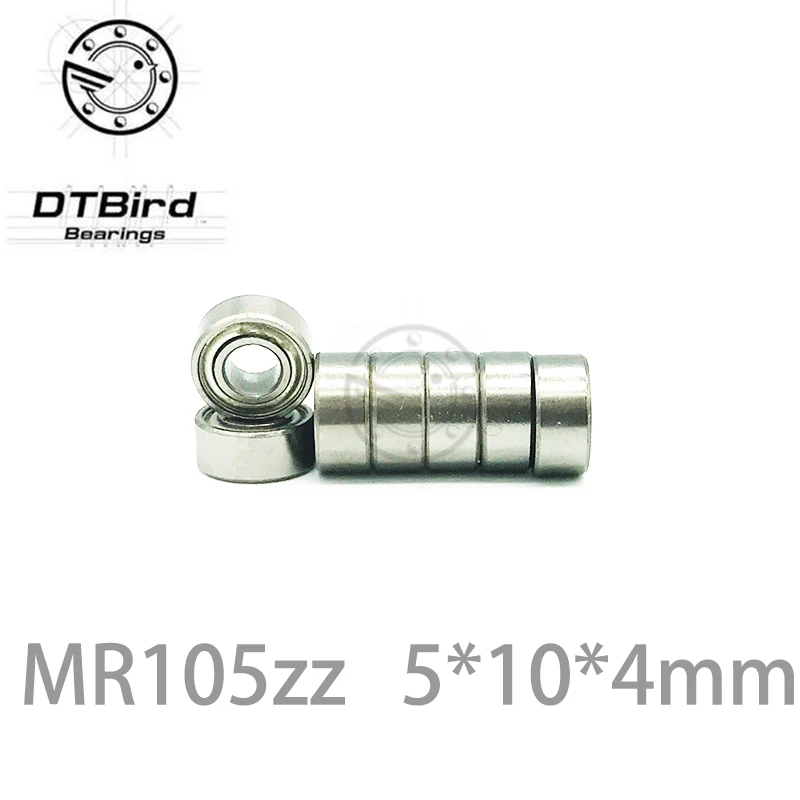 20 шт./лот MR105ZZ шарикоподшипник MR105 ZZ 5x10x4 мм с глубоким желобом для тонкой стены