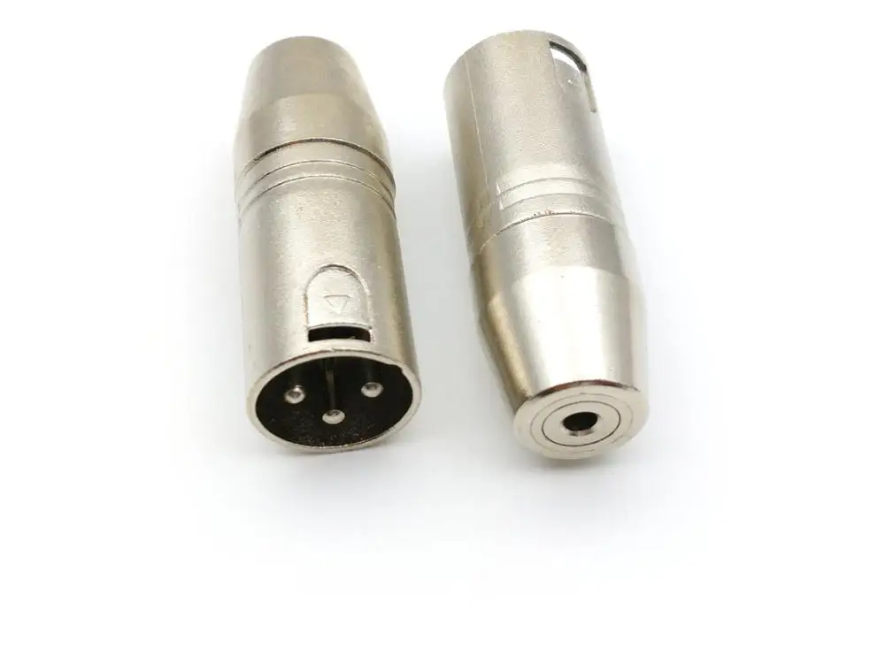 1 шт. 3 контактный разъем стандарта XLR для стереоразъема 5 мм|connector 3.5mm|connector plugconnector |