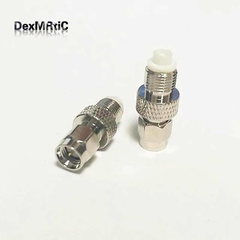 1 шт. SMA штекер переключатель FME Женский Разъем RF коаксиальный адаптер конвертер прямой никелированный Новый
