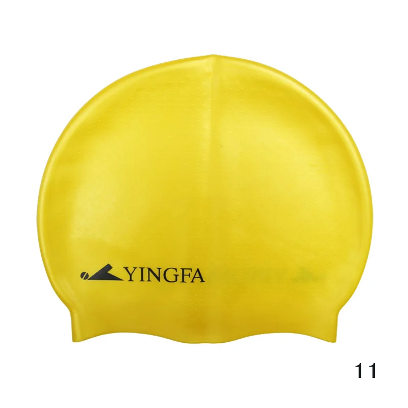 Одноцветная шапочка для плавания взрослых брендовая Высококачественная