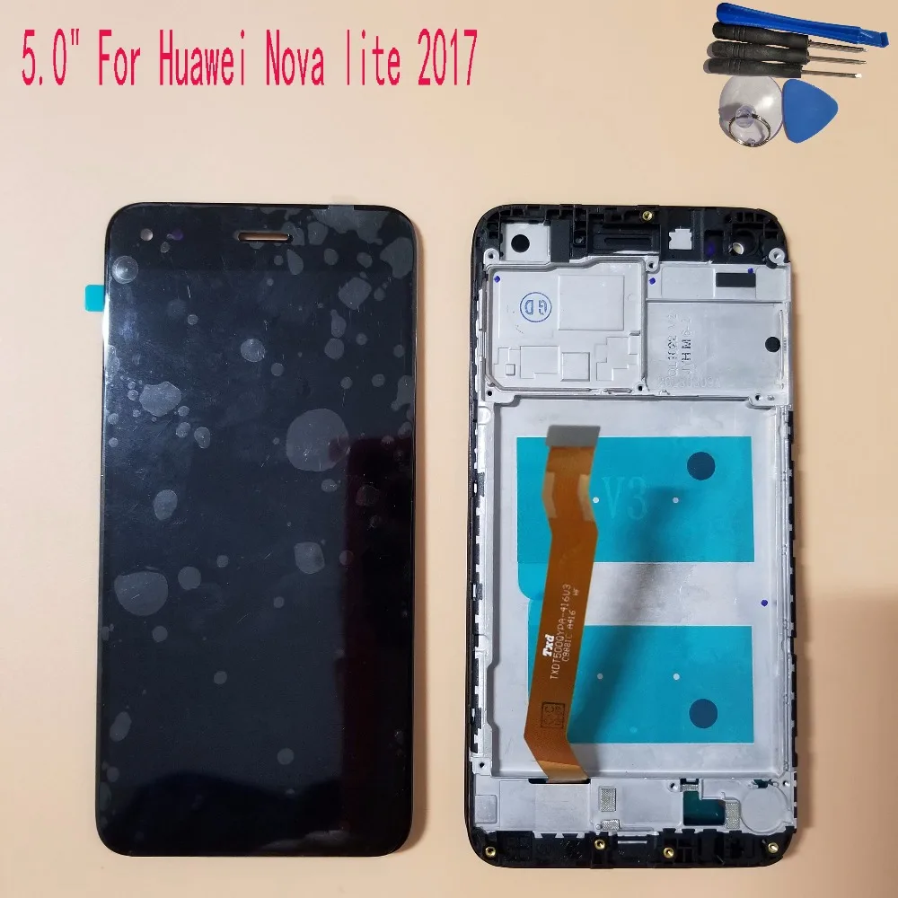100% протестированный 5 0 &quotдля huawei Nova lite 2017 SLA L22 ЖК дисплей + кодирующий
