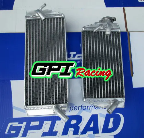 Алюминиевый радиатор GPI RH &amp LH для KAWASAKI KXF450 KX450F 06 07 2006 2007 2008 08 | Автомобили и