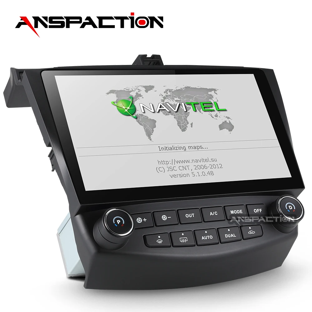 OctaCore android 8 1 автомобильный dvd gps навигатор плеер для Honda Accord 7 2003 2007 Радио Видео