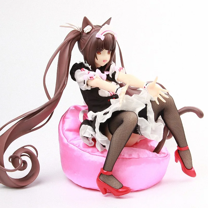 

NEKOPARA chocolate vanilla Azuki Coconut Maple Cinnamon Removable Cloth Doll Action Figure La Soleil Model Toy Figuras