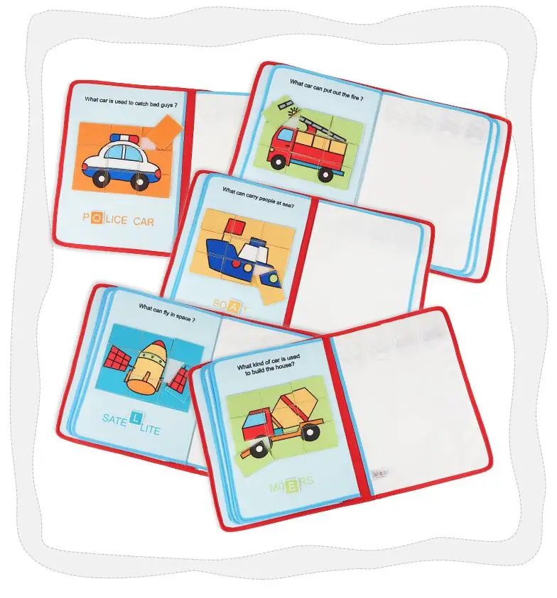 Jollybaby детский Игрушки для раннего развития Тканевые книги Обучающие рабочие