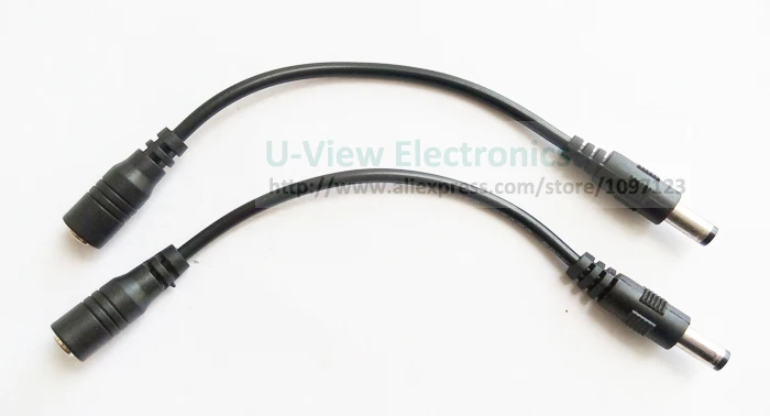 NCHTEK DC 5 5x2 мм штекер к 3 5x1 35 гнездовой разъем удлинитель/кабель около 10