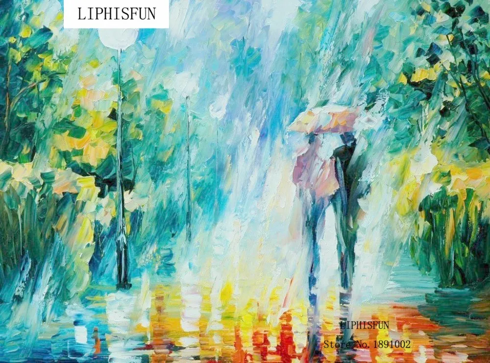 Fashion Crafts Sale Mosaic Pattern Diamond Painting Cross Stitch Drawing For Rhinestones Rain Lovers Sets Embroidery Beading|painting cross