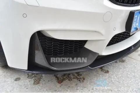 Разветвители для переднего бампера автомобиля из углеродного волокна спойлер