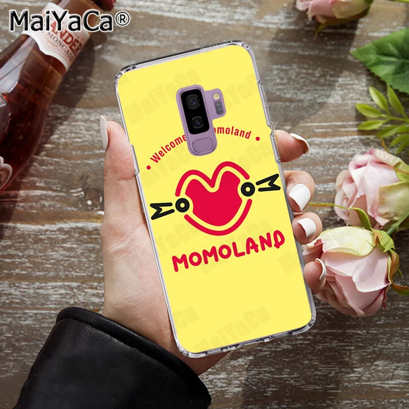 6 MaiYaCa K-pop momoland Ретро защелкивающаяся крышка чехол для телефона Мода для samsung S9 S9 плюс S5 S6 S6edge S6plus S7 S7edge S8 S8plus - Цвет: 6