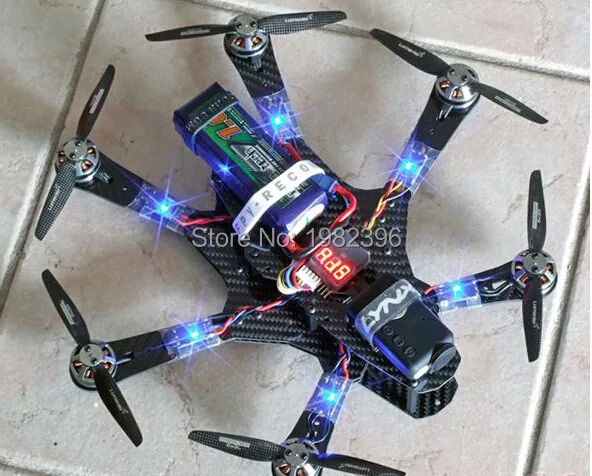 Новый гексакоптер RD290 Mini 290 мм 6 осей FPV Racer из чистого углеродного волокна | Игрушки