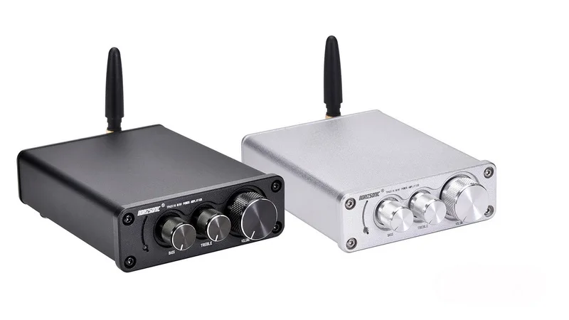 Мини TPA3116 Bluetooth 5,0 HiFi усилитель мощности стерео домашний аудио цифровой амперметр с тройным басом