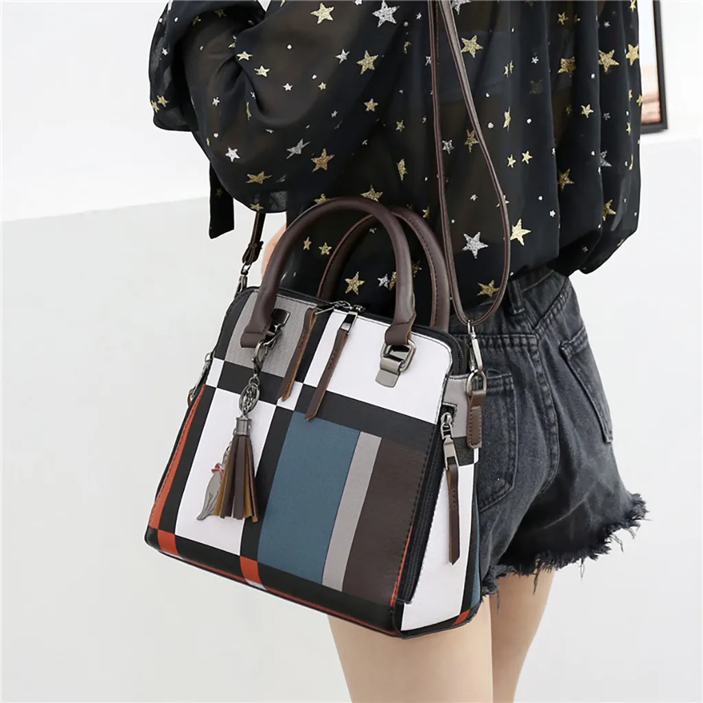 New 4pcs/Set Women Composite Bags High Quality Ladies Handbags Female PU Leather Shoulder Messenger Bags Tote Bag Bolsa#YJP