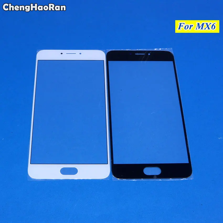 ChengHaoRan сменный сенсорный ЖК-экран стекло внешняя линза для Meizu MX5 MX6 | Мобильные