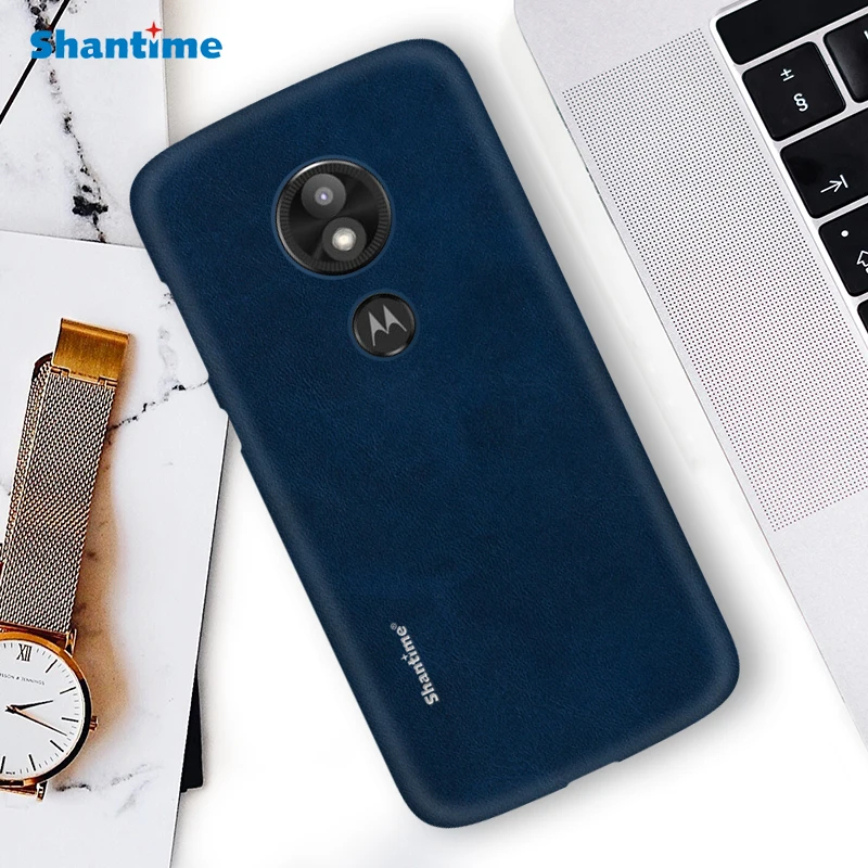 Хит продаж роскошный Винтажный чехол из искусственной кожи для Motorola Moto E5