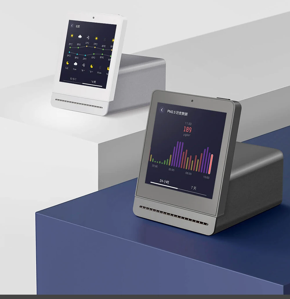 Горячий Xiaomi Mijia ClearGrass детектор воздуха 3,1 retina сенсорный ips экран Мобильная сенсорная работа Крытый Открытый ClearGrass воздушный монитор