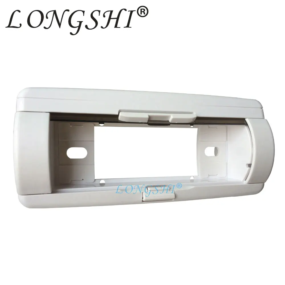 Radio Fascia for Aqua Marine Vessels 1 Din Stereo Face Frame With Cover Up Automatic Door CD Waterproof Pocket 1din